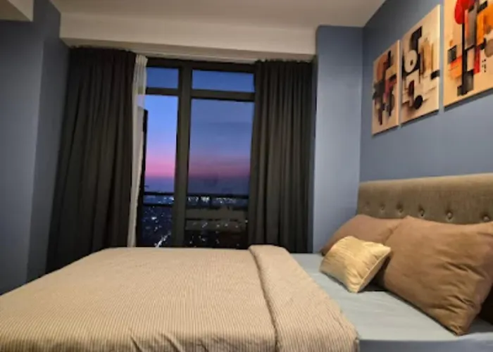 Apartamento 2Br Penthouse Stay In Makati Philippines, Sunset & Ocean Views, 55 Tv, Free Pool & Sauna, Direct Mall Access Manila