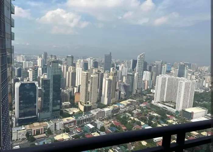 Apartamento 2Br Penthouse Stay In Makati Philippines, Sunset & Ocean Views, 55 Tv, Free Pool & Sauna, Direct Mall Access *