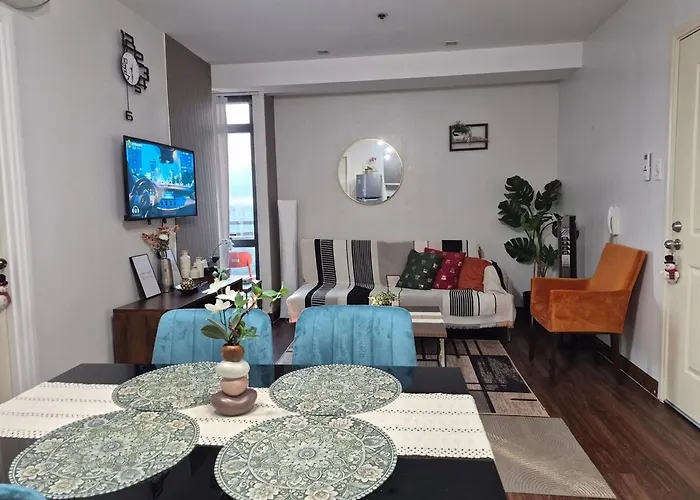 Apartamento 2Br Penthouse Stay In Makati Philippines, Sunset & Ocean Views, 55 Tv, Free Pool & Sauna, Direct Mall Access