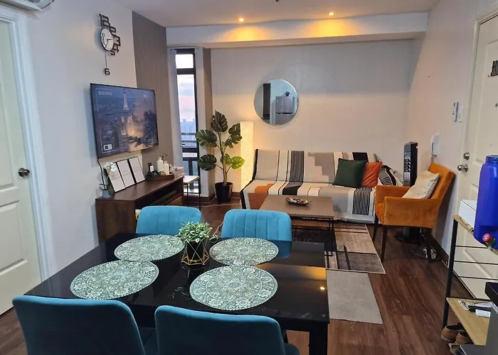 Apartamento 2Br Penthouse Stay In Makati Philippines, Sunset & Ocean Views, 55 Tv, Free Pool & Sauna, Direct Mall Access *